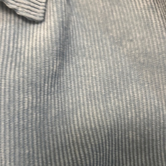 Kittenish Blue Button Down Shirt - Picture 4 of 4